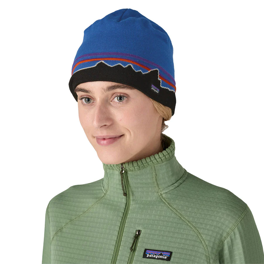 Patagonia Beanie Hat Classic Fitz Roy/Andes Blue 2026 - Image 2