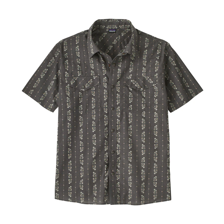 Patagonia Go To Western Shirt Lowlands Forge Grey