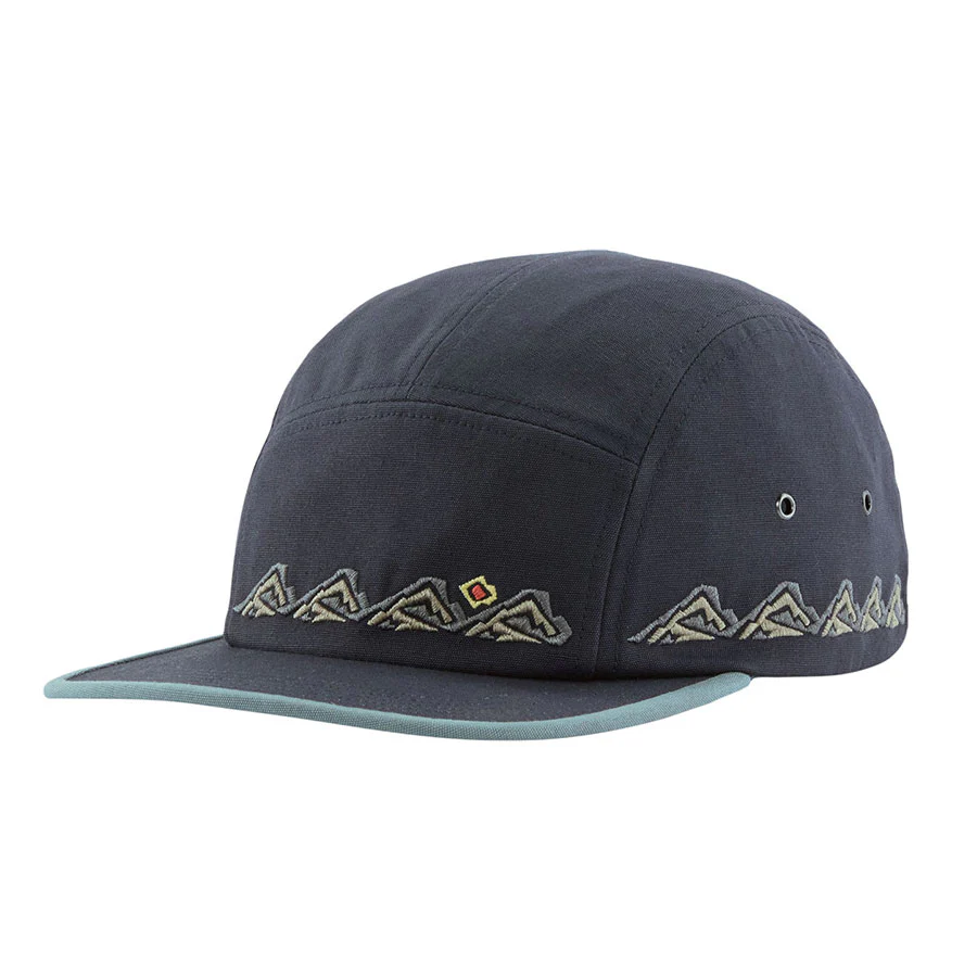 Patagonia Graphic Maclure Hat Trailcheck Smolder Blue