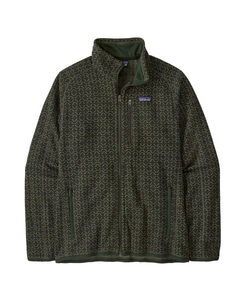 Patagonia Men's Better Sweater Jacket Scales/Old Growth Green 2026