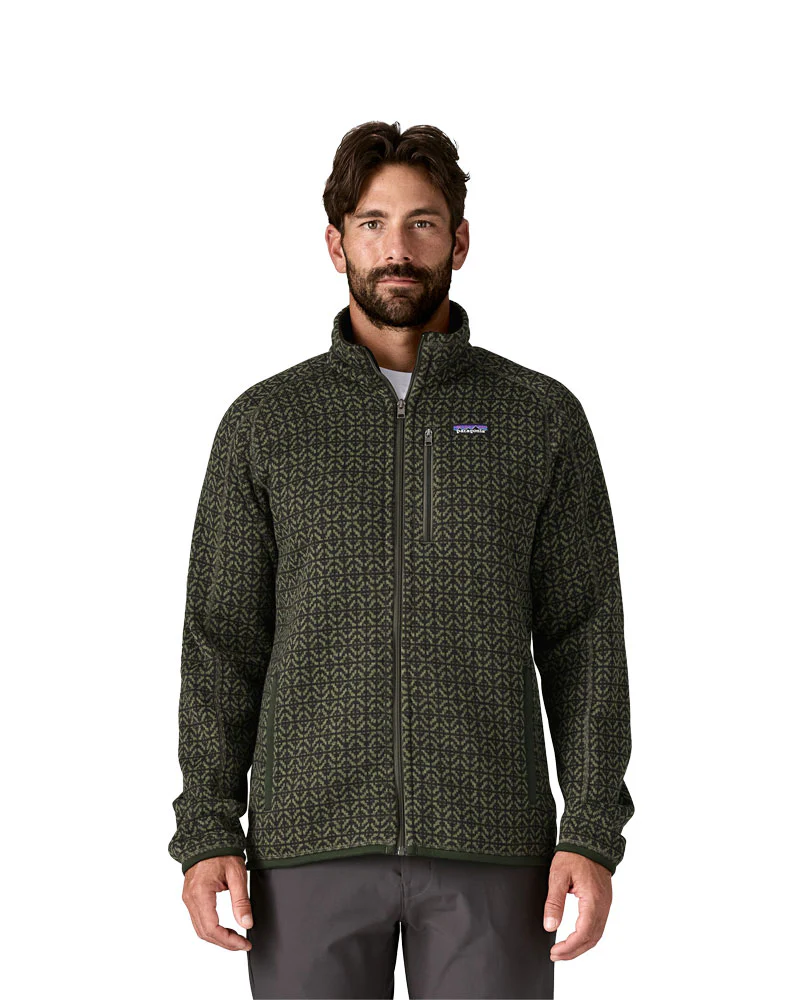 Patagonia Men's Better Sweater Jacket Scales/Old Growth Green 2026 - Image 2