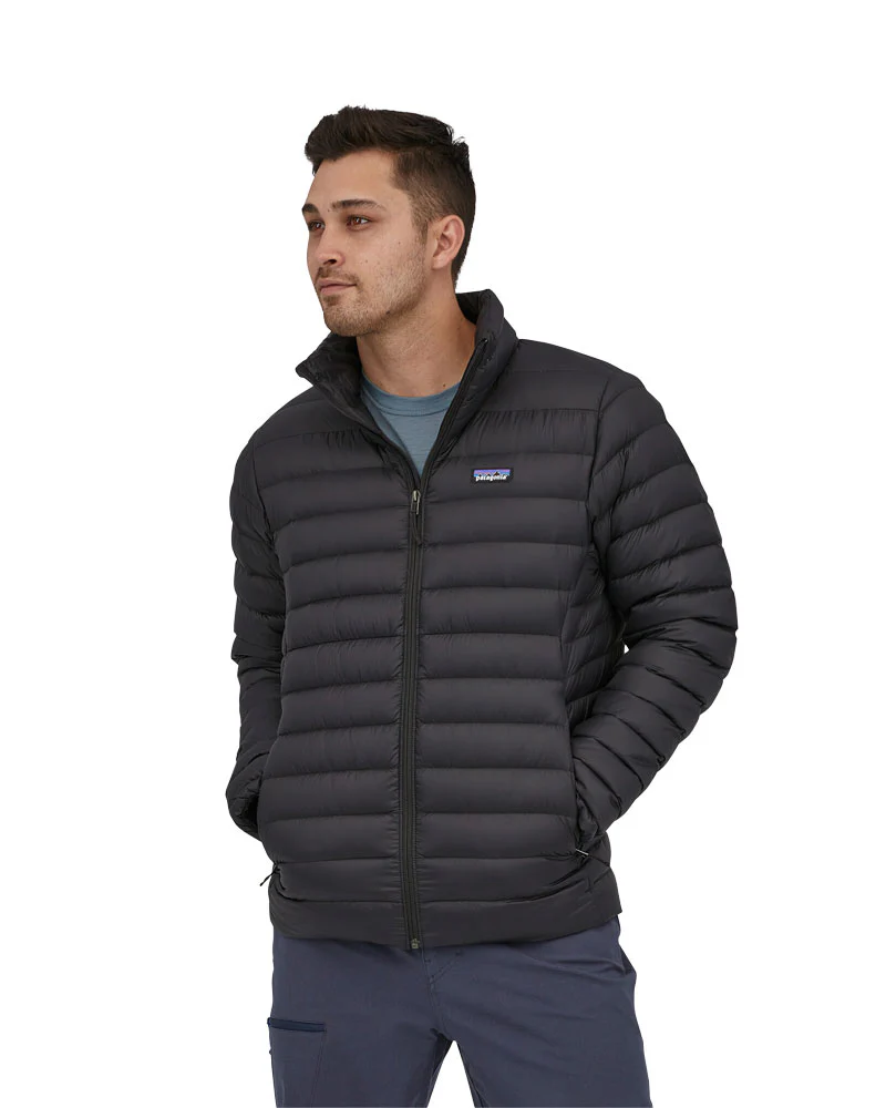 Patagonia Men's Down Sweater Black - Image 2