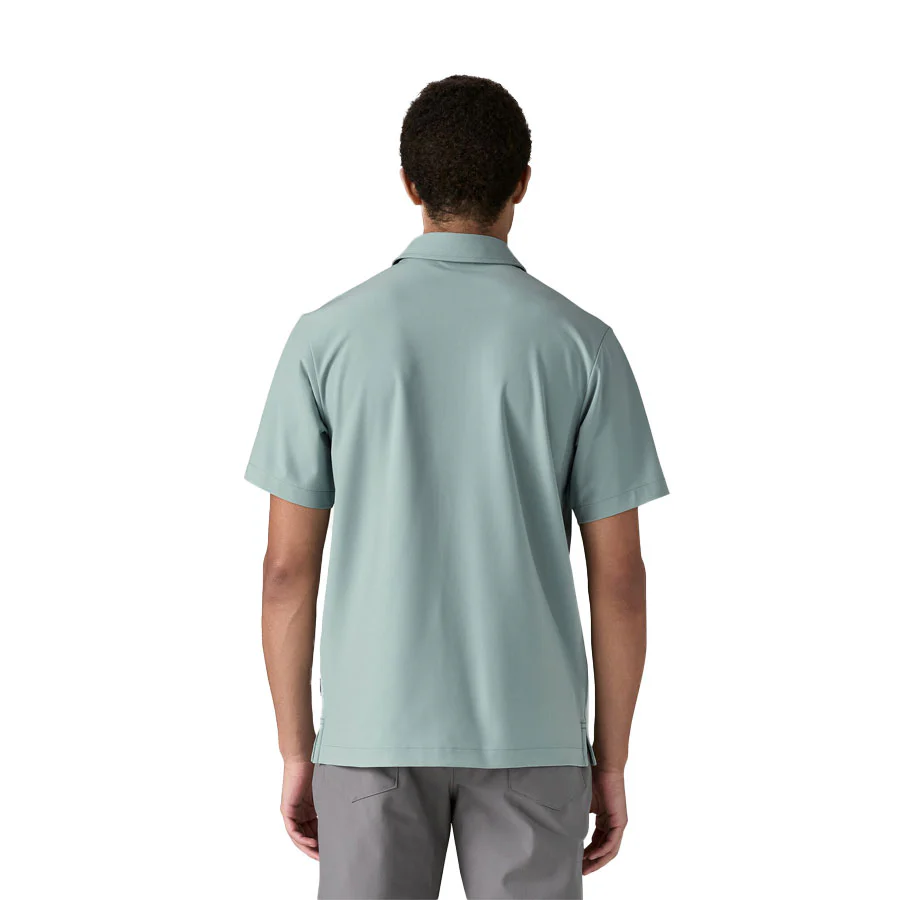 Patagonia Transit Traveler Polo Thermal Blue - Image 3