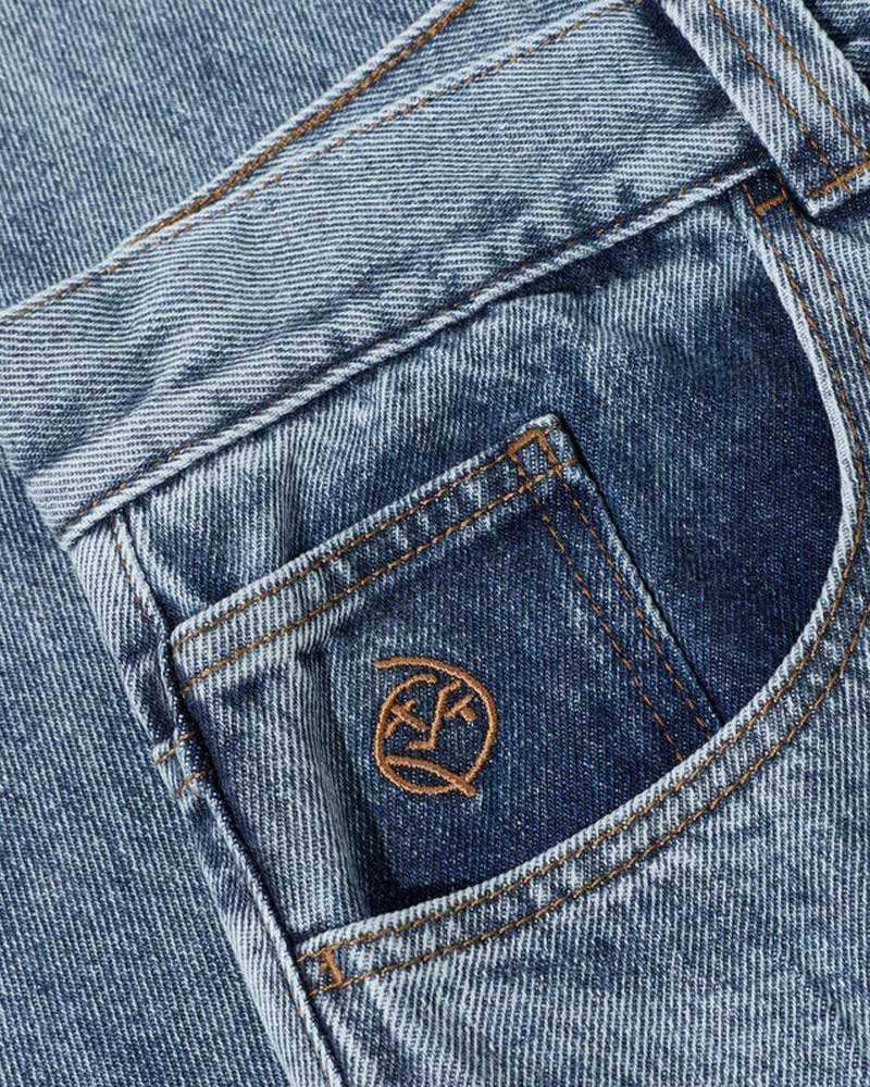 Polar Big Boy Pants Heavy Washed Blue - Image 3