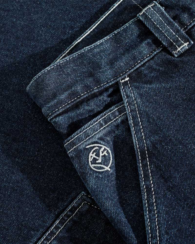 Polar Big Boy Work Pants Indigo - Image 6