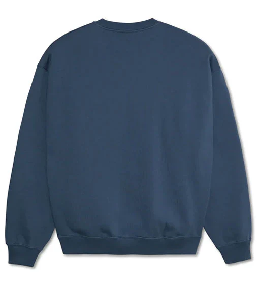 Polar Dave Crewneck Faces - Grey Blue - Image 2
