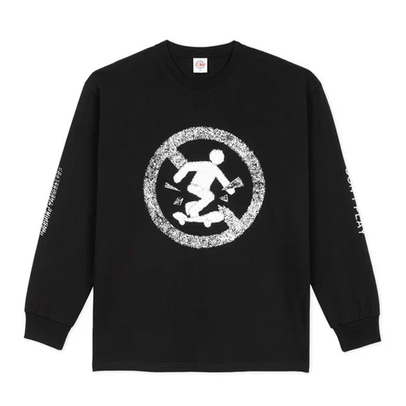 Polar Don't Play Long Sleeve T-Shirt - Black