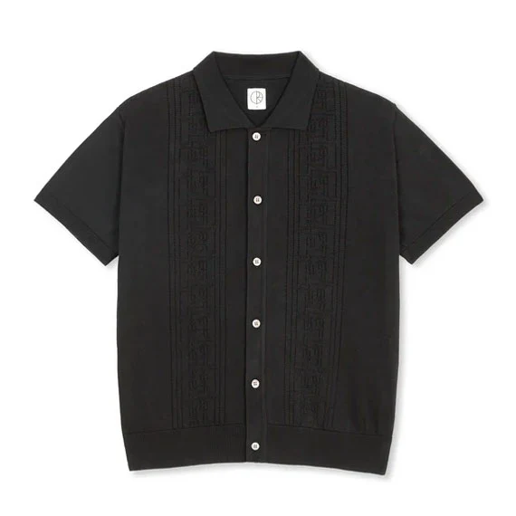 Polar Double P Miles Cardigan - Black