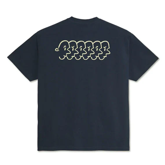 Polar Faces T-Shirt - New Navy - Image 2