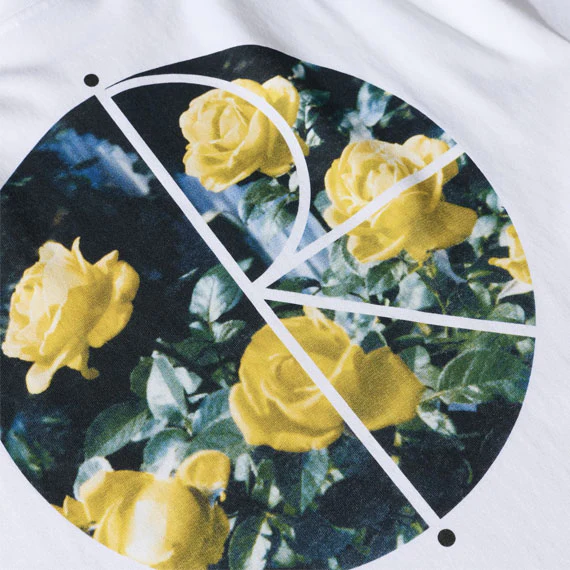 Polar Fill Logo T-Shirt Märtas Roses White - Image 3