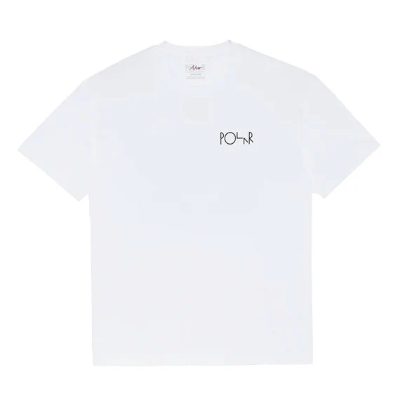 Polar Skorsten Fill Logo T-Shirt White