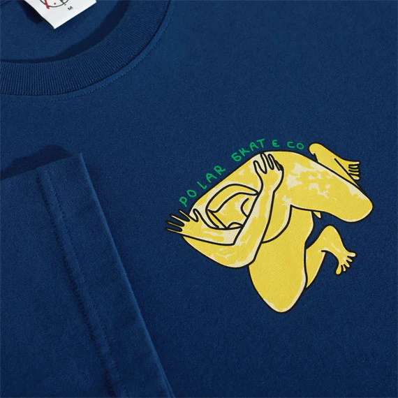 Polar T-Shirt Shy Bow Deep Royal Blue - Image 2