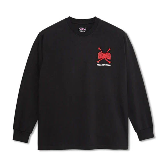 Polar Welcome To The New Age Long Sleeve T-Shirt - Black