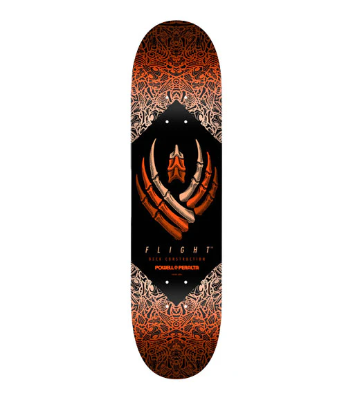 Powell Peralta Bones Flight Orange Deck
