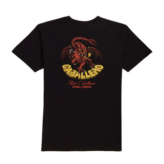 Powell Peralta Caballero Classic Dragon II T-Shirt Black
