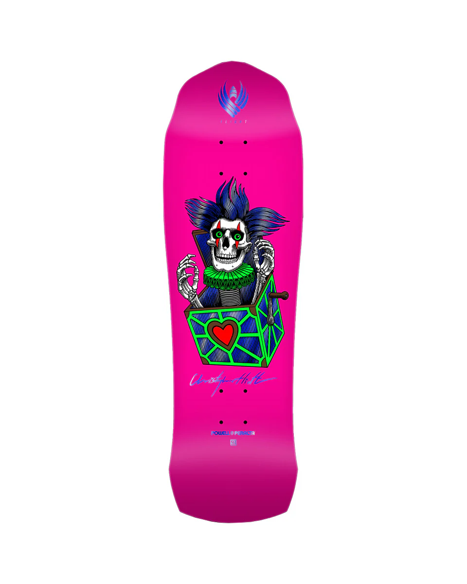 Powell Peralta Hiett Skull Flight Deck Pink