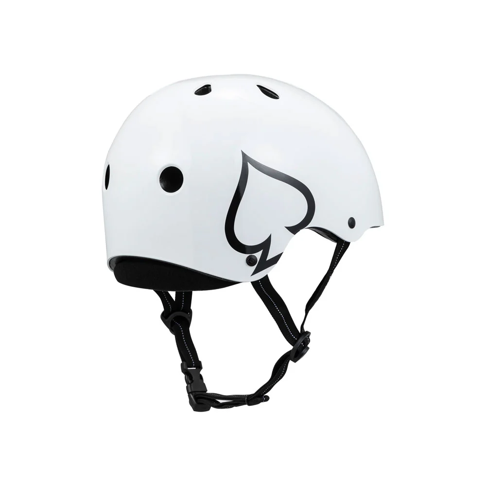 Pro-Tec Low Pro Certified Helmet Gloss White - Image 3