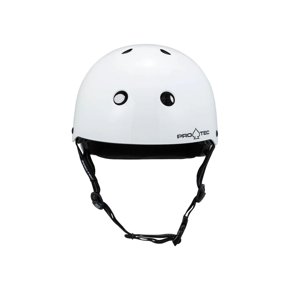 Pro-Tec Low Pro Certified Helmet Gloss White - Image 7