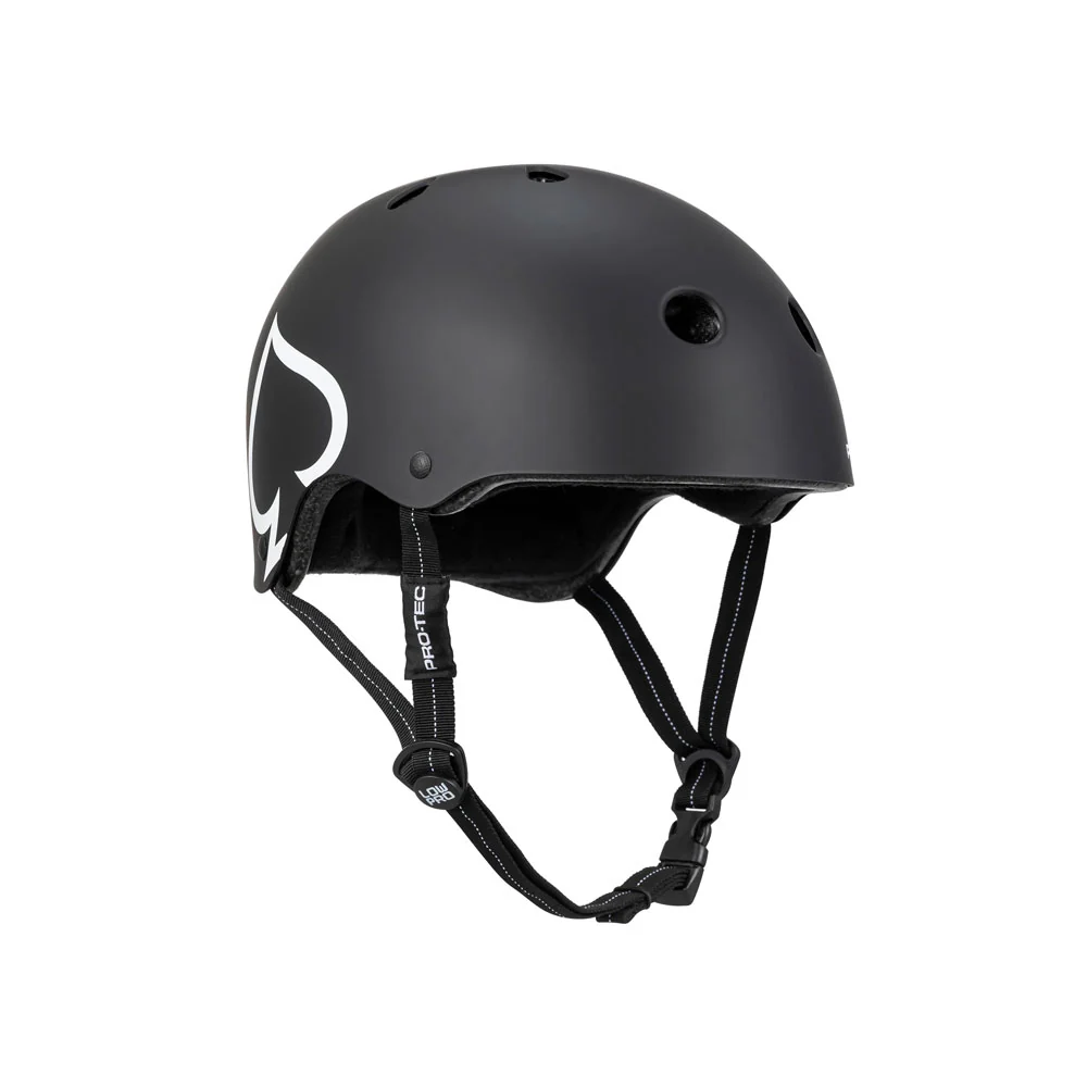 Pro-Tec Low Pro Certified Helmet - Matte Black - Image 3