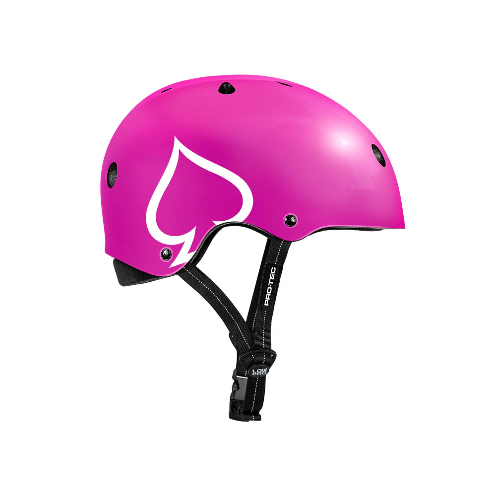 Pro-Tec Low Pro Certified Helmet Pink Gloss - Image 2