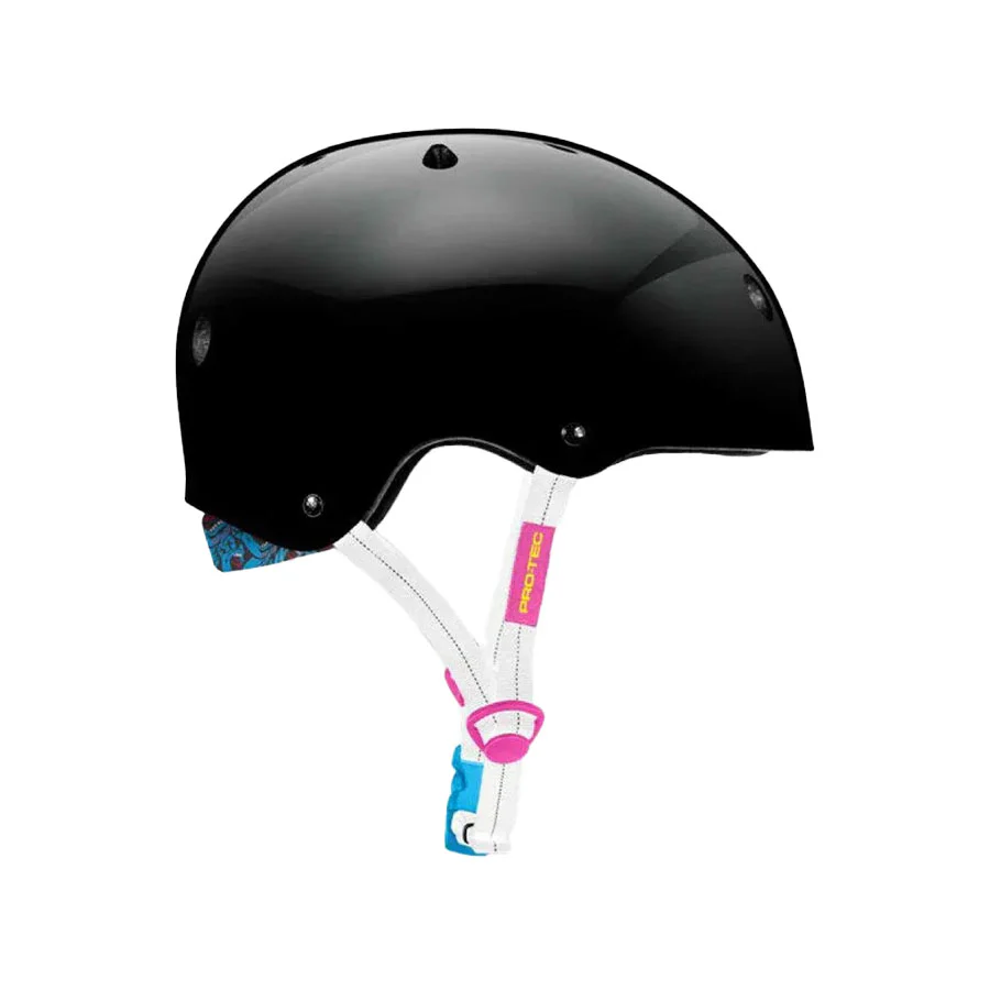 Pro-Tec Low Pro Certified Helmet - Santa Cruz Black - Image 3