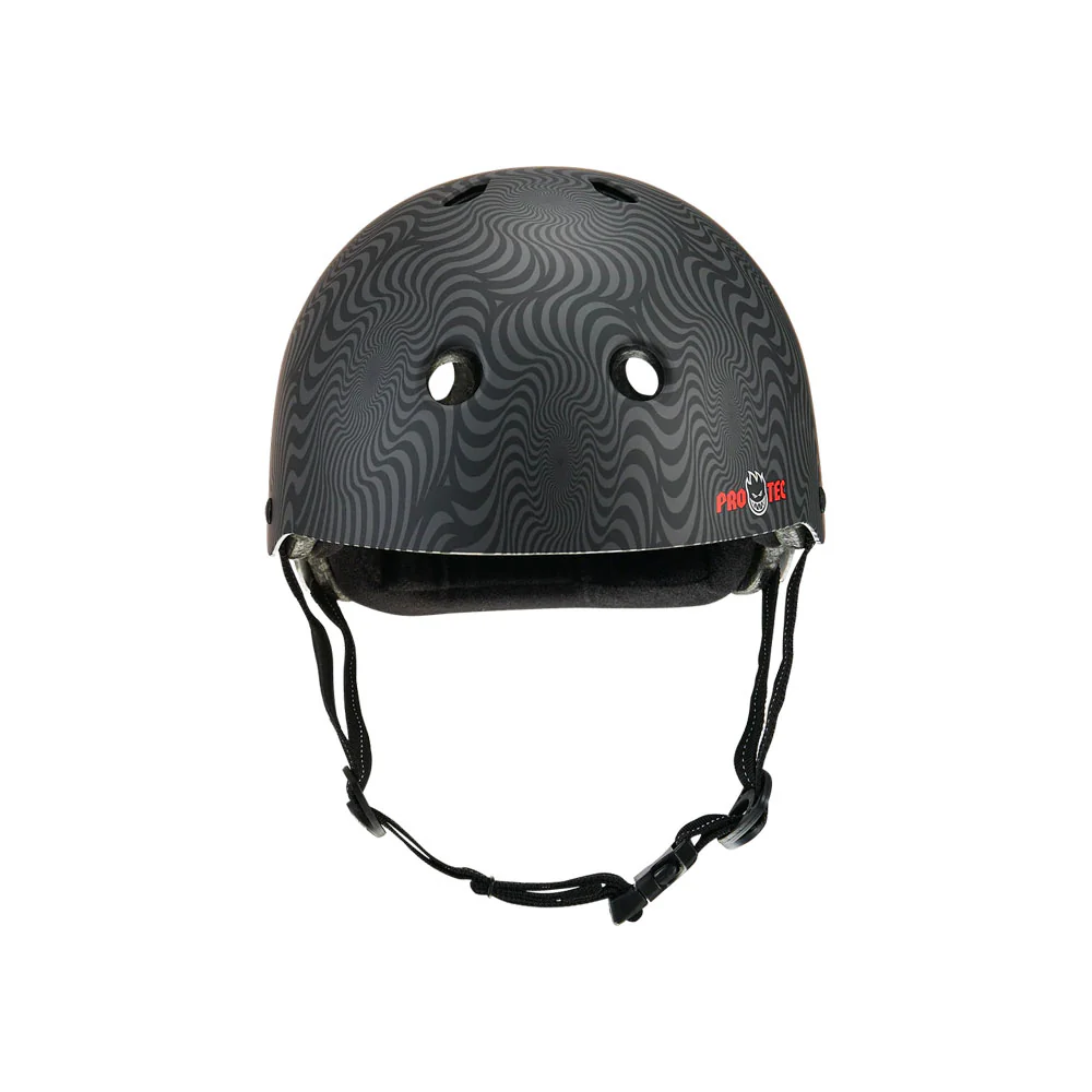 Pro-Tec Low Pro Certified Helmet Spitfire Black Swirl - Image 5