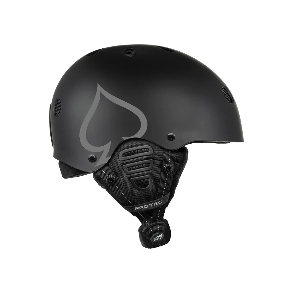 Protec Low Pro Snow Helmet Black Matte 2026 - Image 2