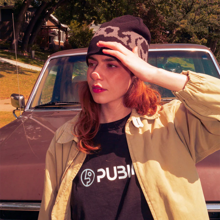 Public Splat Skully Beanie Black 2026 - Image 4