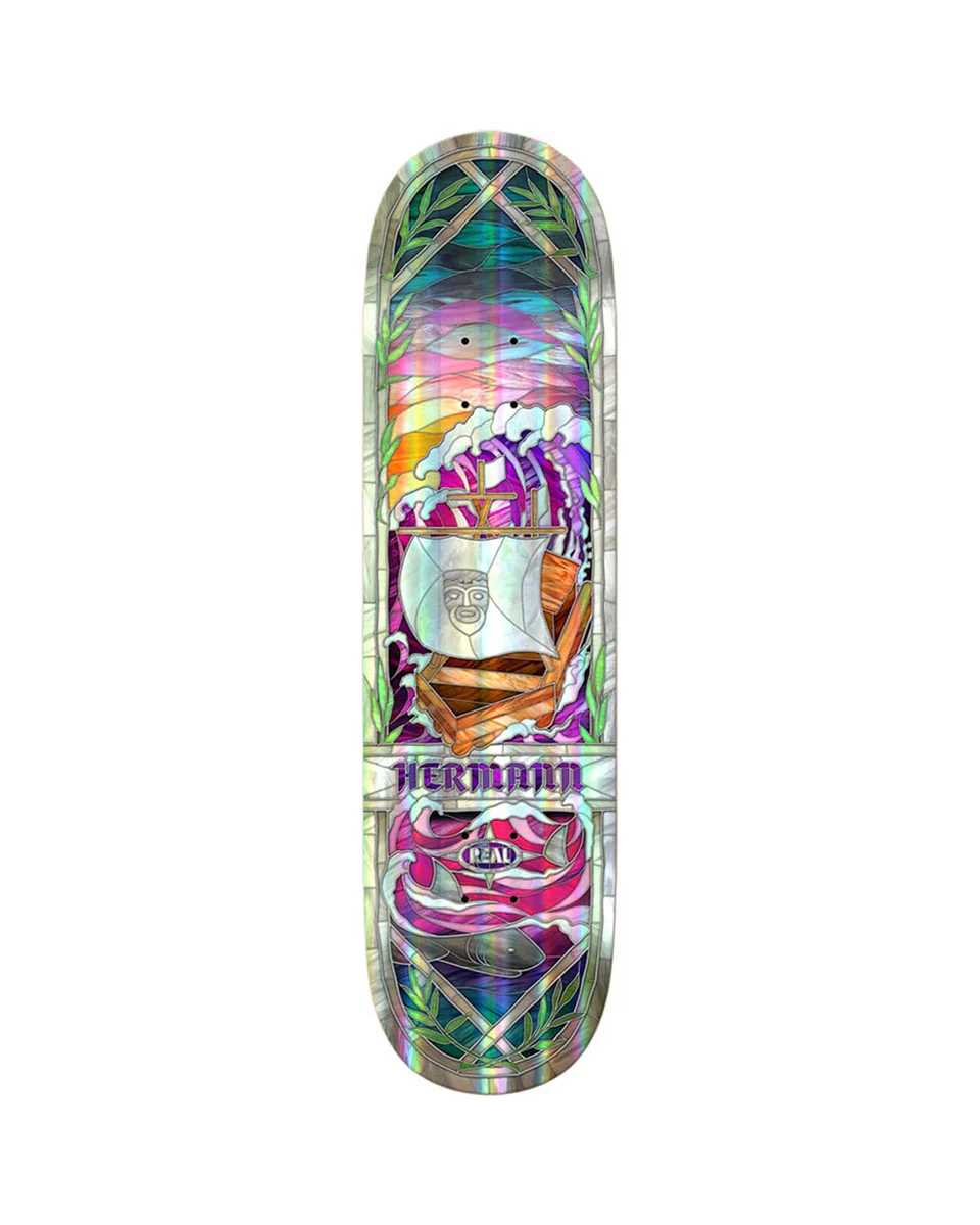 Real Hermann Holographic Rainbow Foil Cathedral Deck