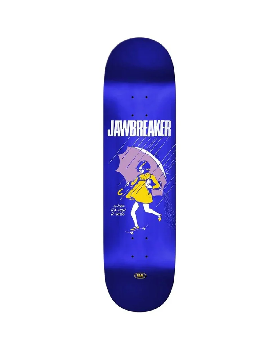 Real Team Jawbreaker Blue Foil Deck