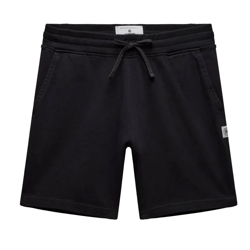 Reigning Champ Heavy Jersey Standard Short 7" Black