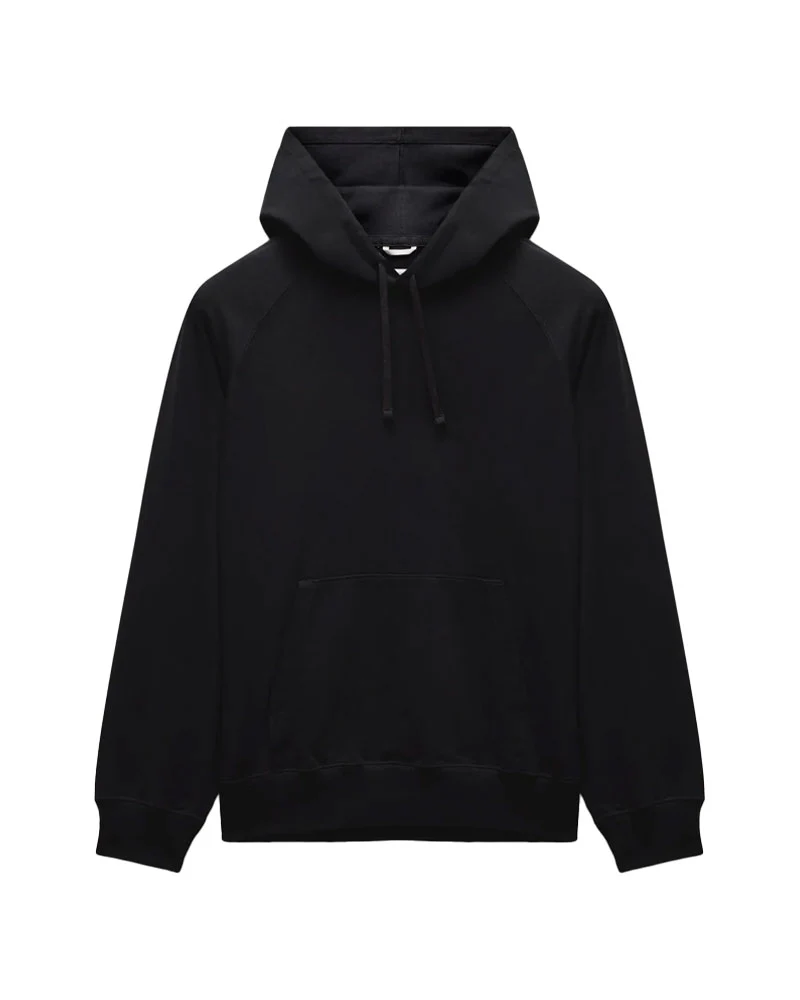 Reigning Champ Heavyweight Jersey Standard Hoodie Black