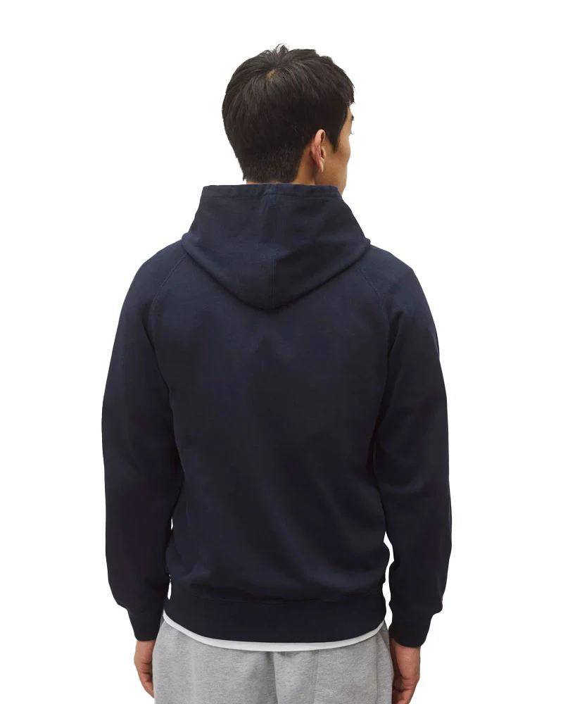 Reigning Champ Heavyweight Jersey Standard Hoodie Navy - Image 3