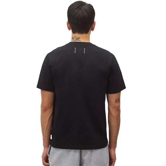 Reigning Champ Midweight Jersey Fairway OG T-Shirt Black-Red - Image 2