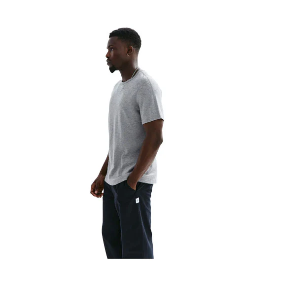 Reigning Champ 1x1 Slub Tee H.Grey - Image 2