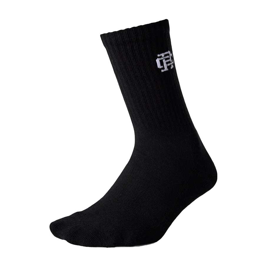 Reigning Champ 3-Pack Crew Classic Sock Black - Image 2