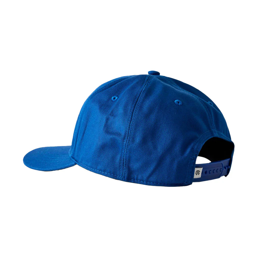 Reigning Champ Campus Trucker Cap Blue-Orange - Image 3