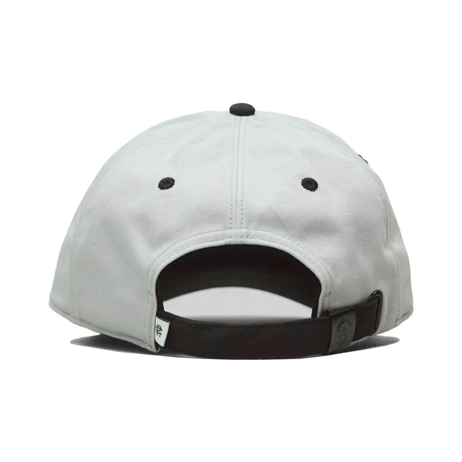 Reigning Champ Colour Block Monogram Cap Concrete-Black - Image 2