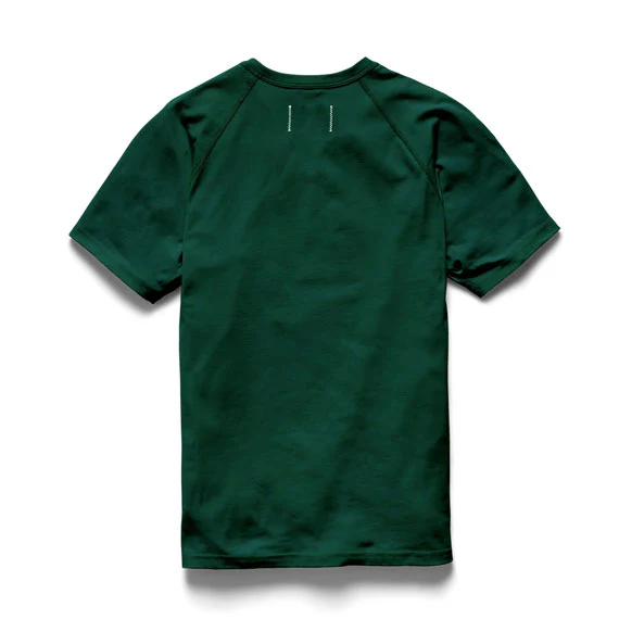 Reigning Champ Copper Jersey Relaxed T-Shirt British Racing Green - Image 2