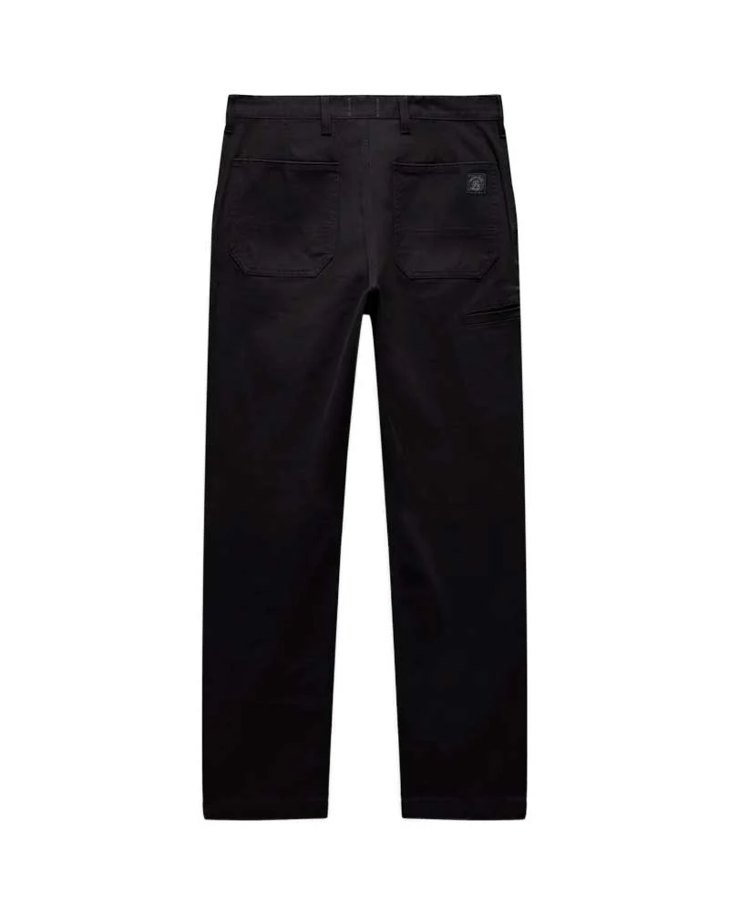 Reigning Champ Cotton Canvas Grounds Standard Pant Black - Image 2