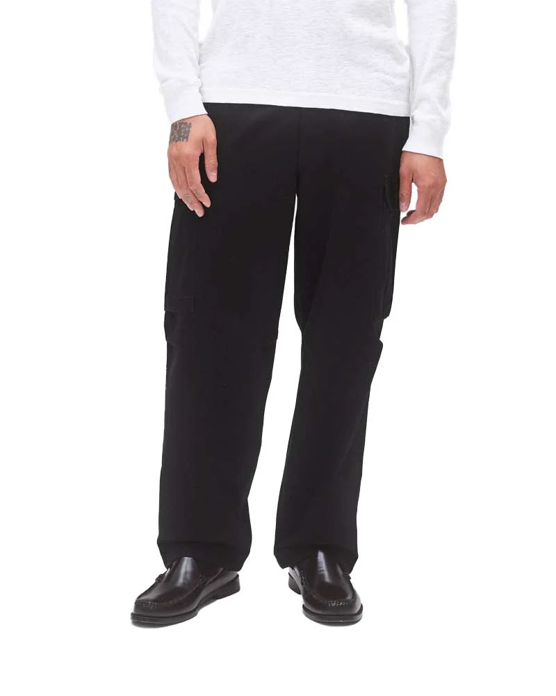 Reigning Champ Cotton Chino Keeper Cargo Pant Black - Image 3