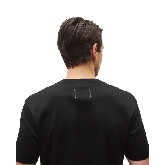 Reigning Champ Cotton Interlock Podium Standard T-Shirt Black - Image 3