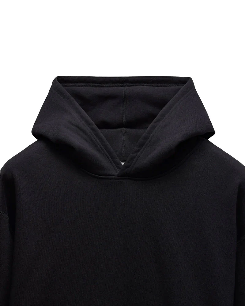 Reigning Champ Knit Midweight Fleece 97 Hoodie Black - Image 3