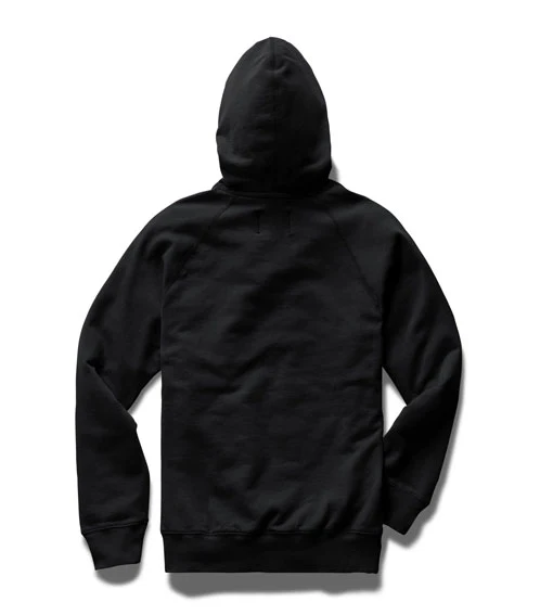Reigning Champ Lightweight Terry Classic Hoodie Black - Image 2