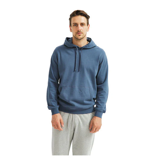 Reigning Champ Lightweight Terry Classic Hoodie Washed Blue - Image 3