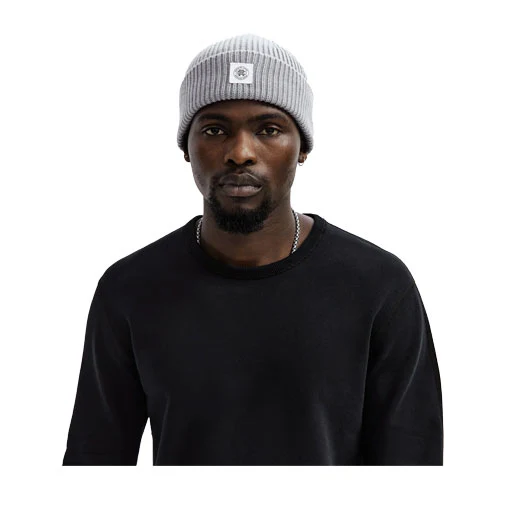 Reigning Champ Merino Wool Watch Cap Grey - Image 2