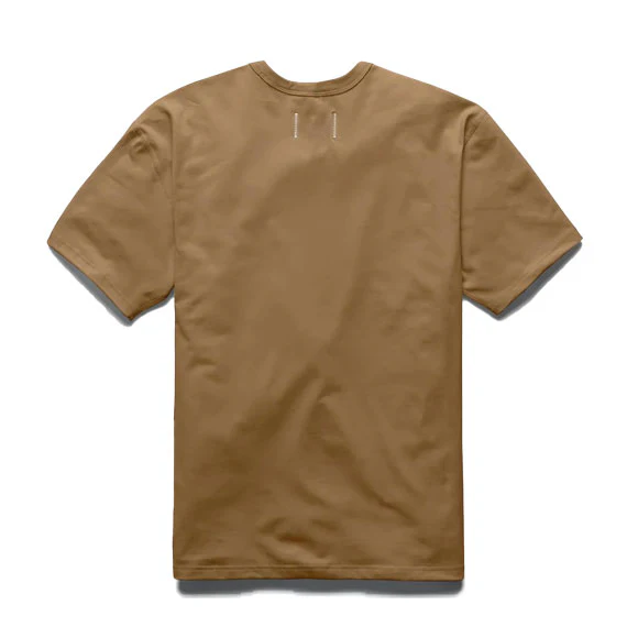 Reigning Champ Midweight Jersey Classic T-Shirt Clay - Image 2