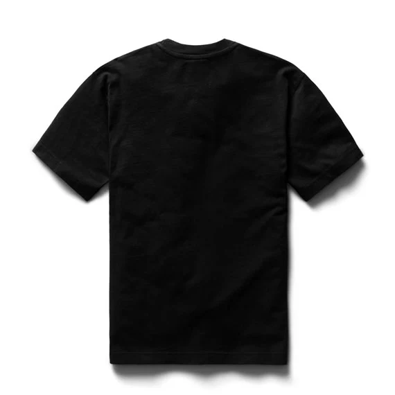 Reigning Champ Midweight Jersey T-Shirt Black - Image 2
