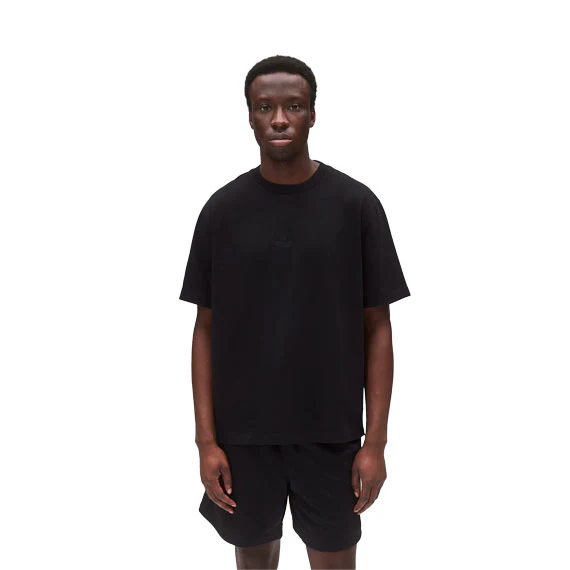 Reigning Champ Midweight Lock Up T-Shirt Black - Image 3