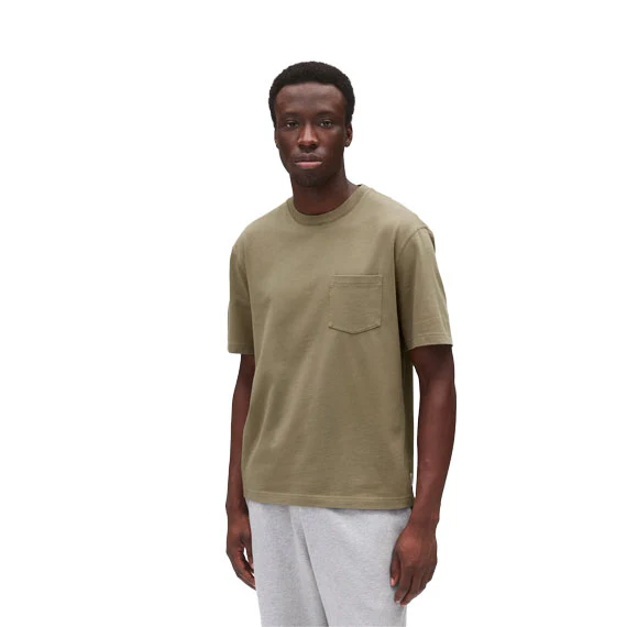 Reigning Champ Midweight Standard Pocket T-Shirt Cypress - Image 2